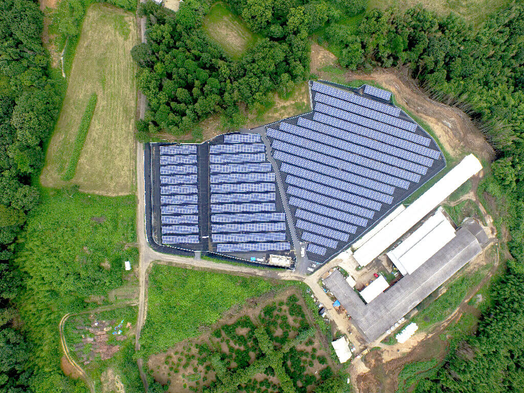 Solar farm Akagawa