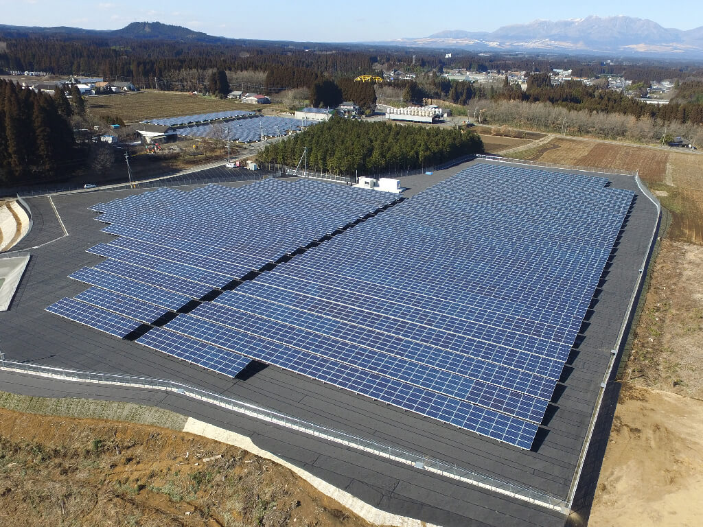 Solar farm Ogi-machi