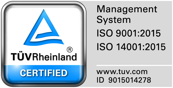 ISO9001/ISO14001 certification