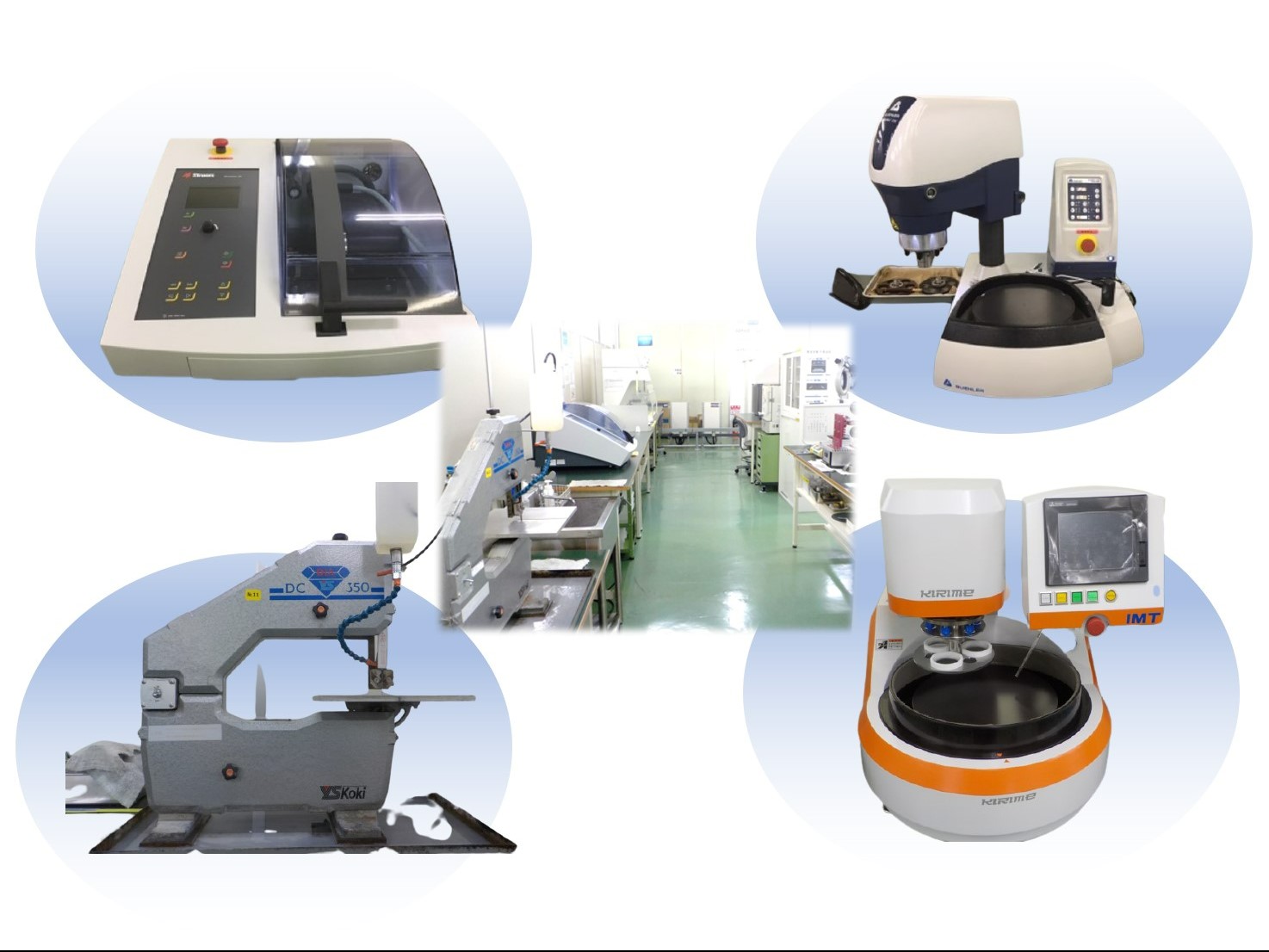 Cross-section polishing ・Surface polishing・Parallel polishing observation