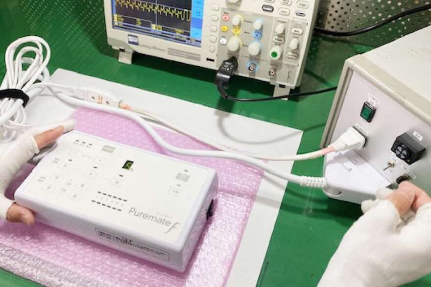 コントローラー検査工程