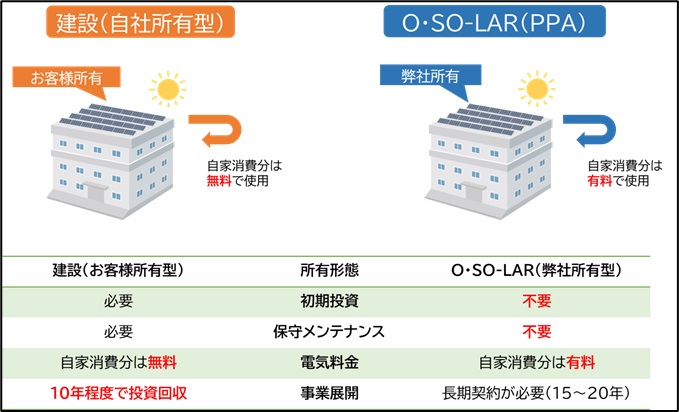 所有形態による比較